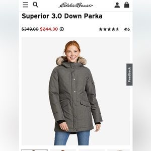 Women’s Eddie Bauer Superior 3.0 Down Parka